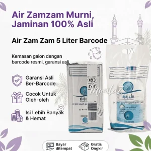 Air Zam Zam 5 Liter Barcode