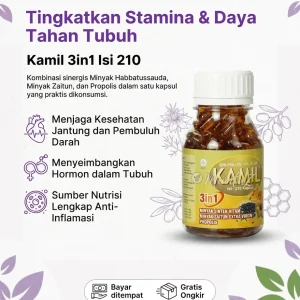 Kamil 3in1 isi 210 Kapsul