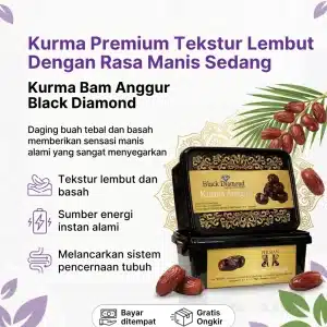Kurma Bam Anggur Black Diamond