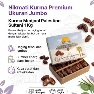 Kurma Medjool Palestin Sultani 1 kg