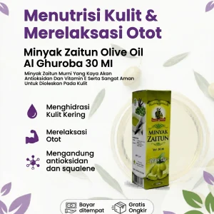 Minyak Zaitun Olive Oil Al Ghuroba 30 ml