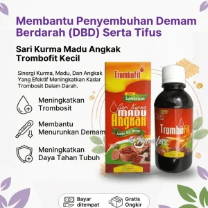 Sari Kurma Madu Angkak Trombofit Kecil