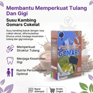 Susu Kambing Gomars Cokelat