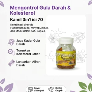Kamil 3in1 isi 70 kapsul
