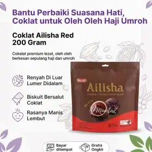 Coklat Ailisha Red 200 Gram
