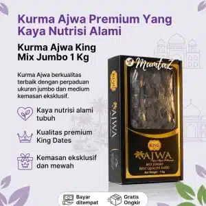 Kurma Ajwa King Mix Jumbo1 Kg
