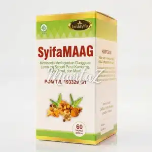 kapsul SyifaMAAG (untuk asam lambung)